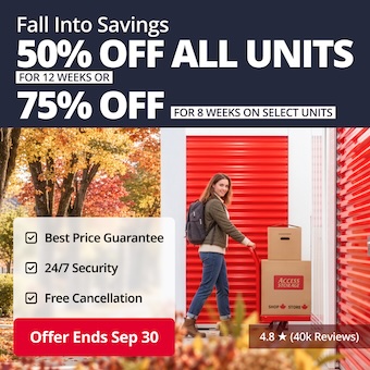 Access Storage - Stratford North Promotion