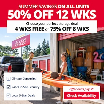 Access Storage - Stratford North Promotion