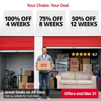 Access Storage - Stratford North Promotion