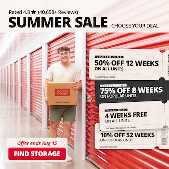 Access Storage - Stratford North Promotion